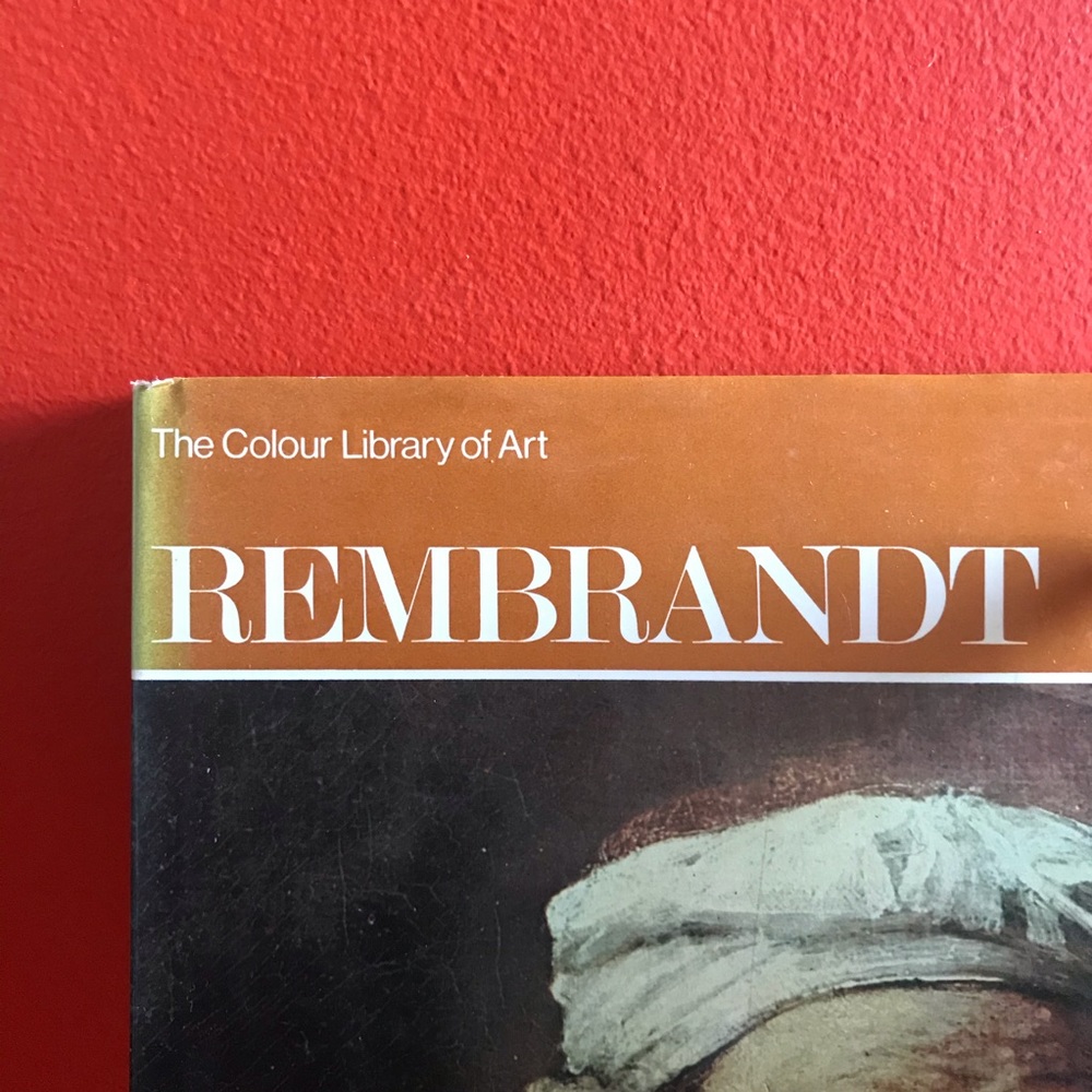 Rembrandt Hardcover Art Book